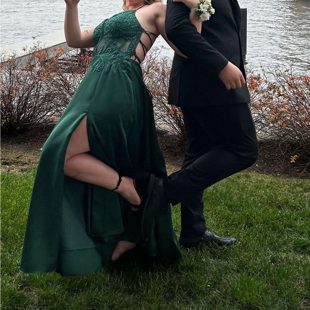 Green Prom Dress (10)